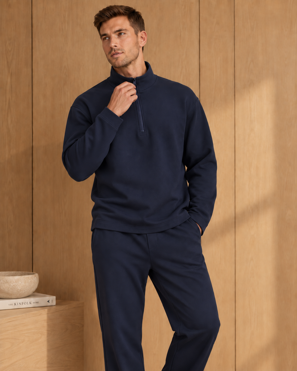Sweter Quarter Zip Torino