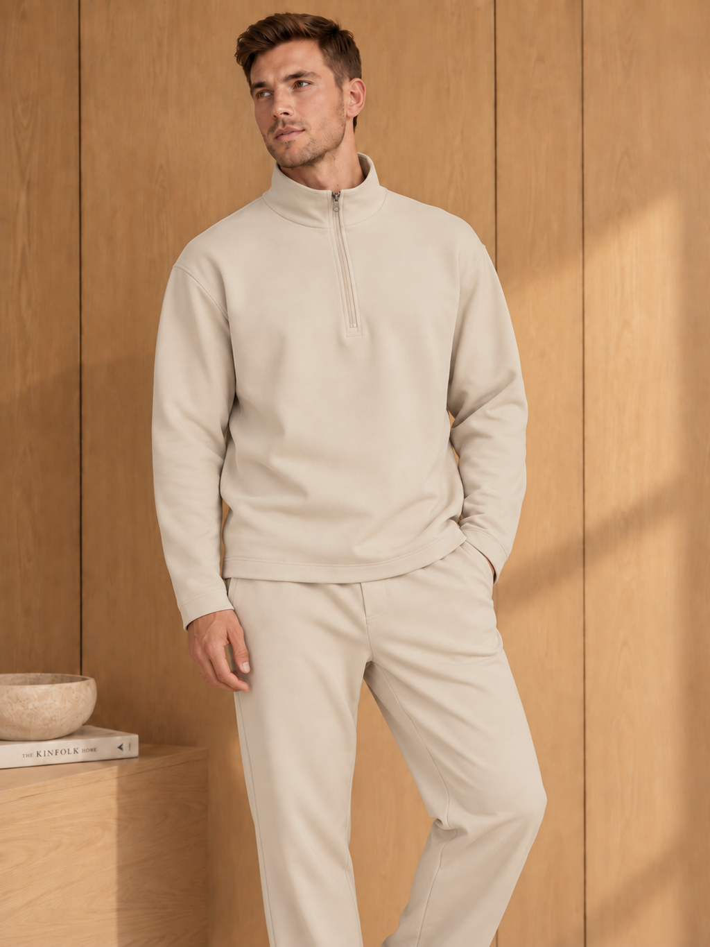 Sweter Quarter Zip Torino