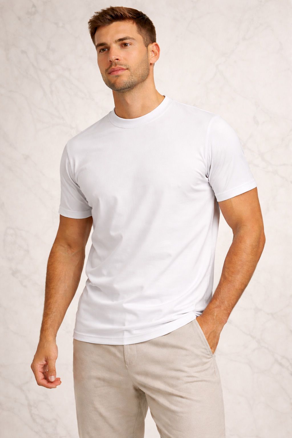 Camiseta Slim Blanca